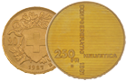 Vreneli, Helvetia, 250 Fr