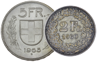 Swiss Silver Coins