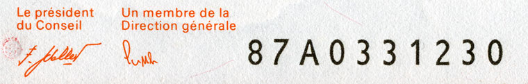 10 Franken, 1987