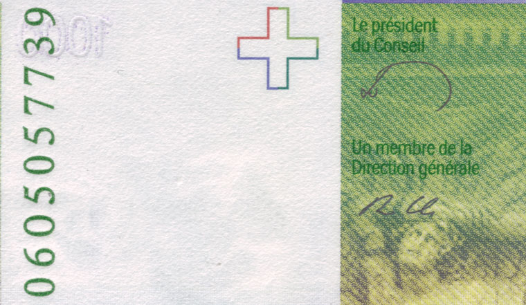 1000 francs, 2006