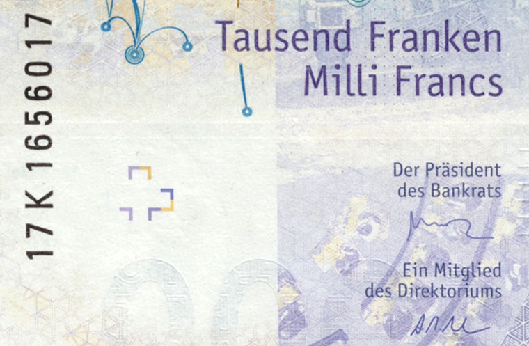 1000 Franken, 2017